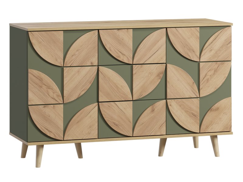 Тумба Модерн 140x88 Оливковый