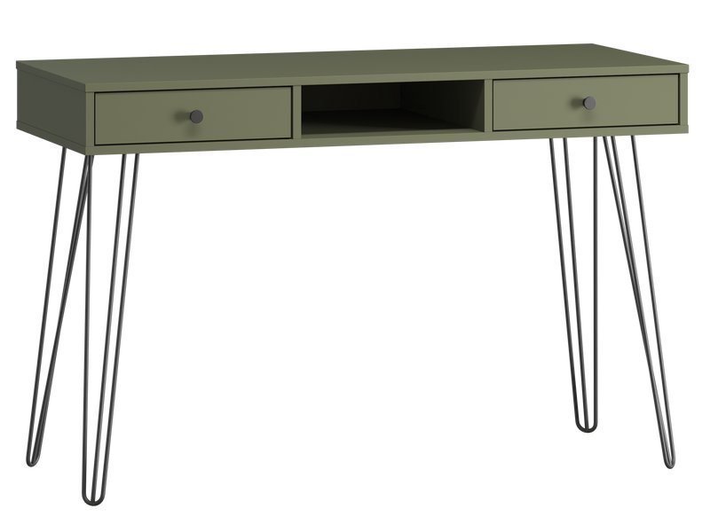 Письменный стол Крейн-1 120x50 Оливковый/Черный